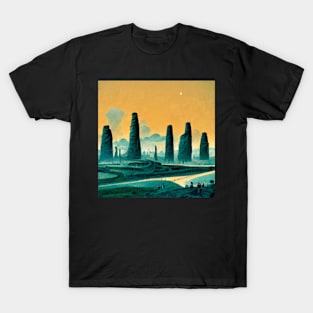 Smart city in ancient times T-Shirt